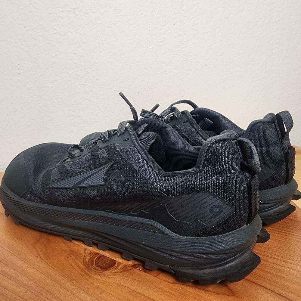 Altra Lone Peak 8 Shoes Mens Size 9 Black Trail Running MaxTrac AL0A85PG000 - Picture 6 of 15